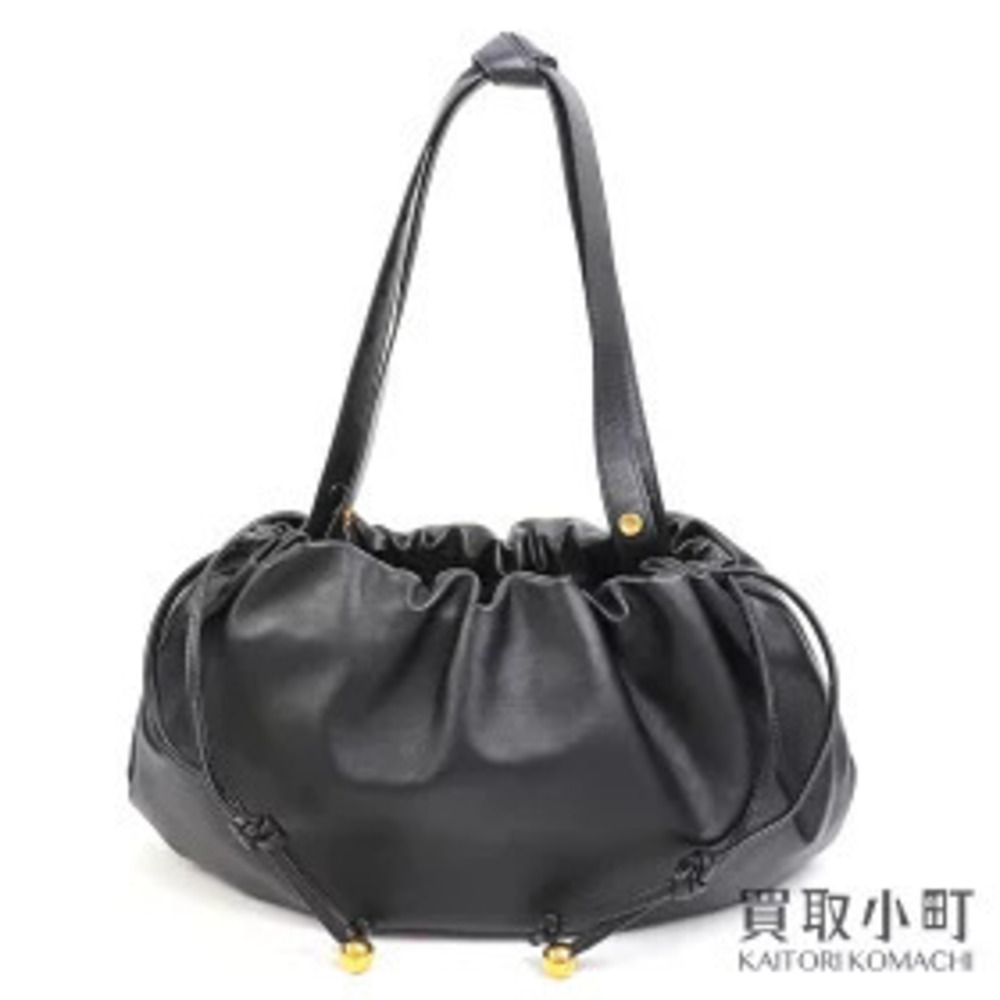Bottega Veneta The Bubble Handbag Shoulder Bag Calf Leather Bv Black
